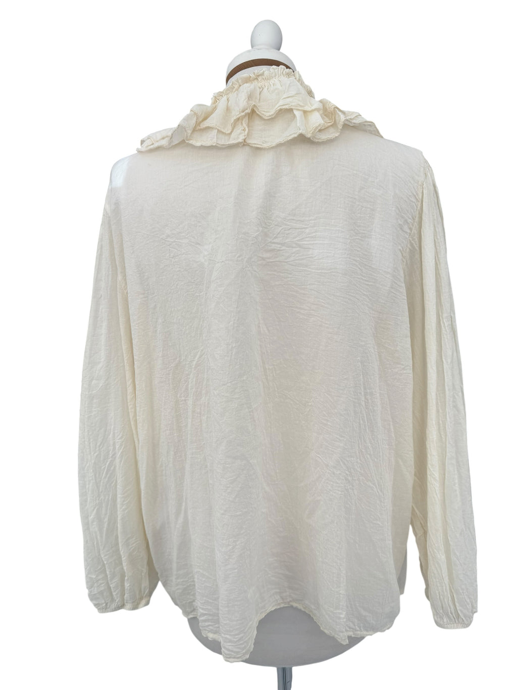 Camicia rouches