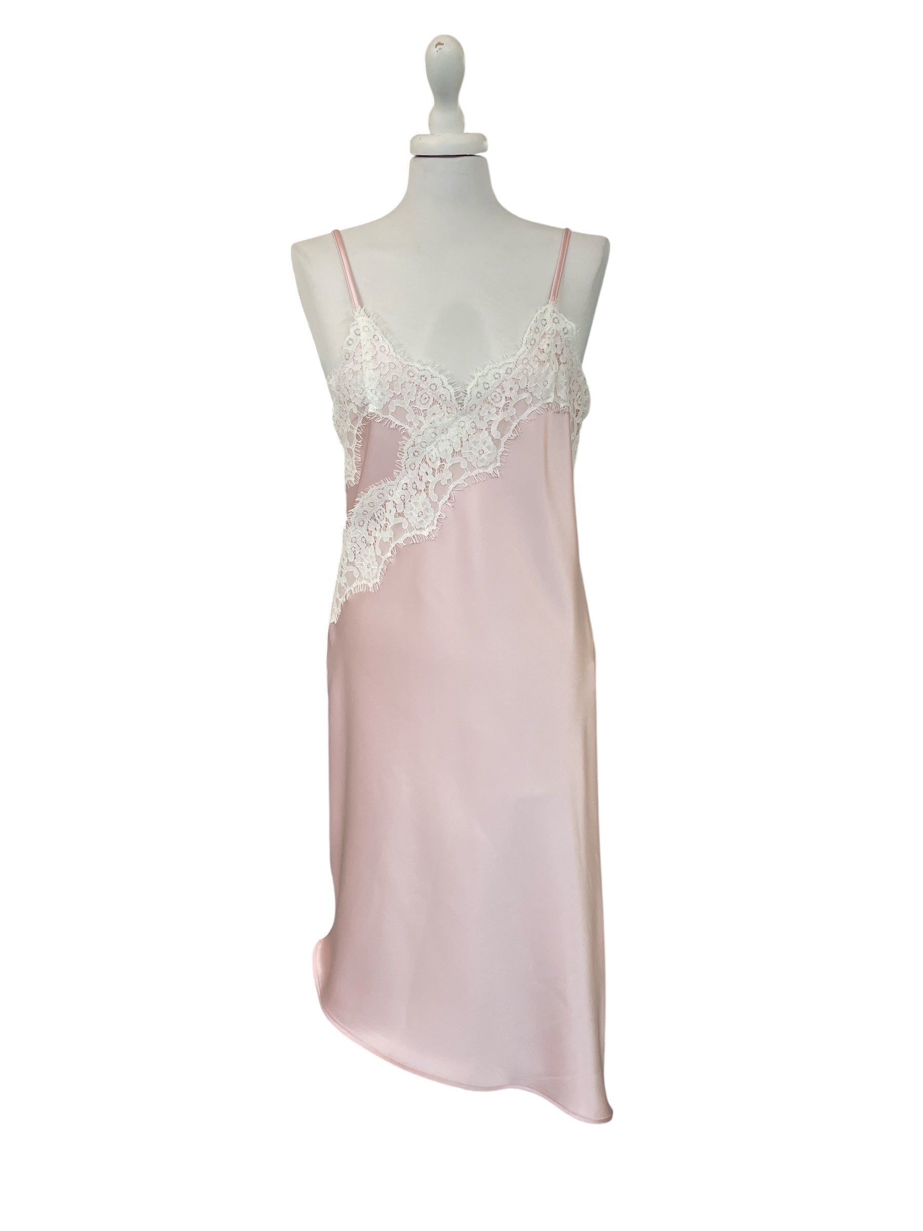 Abito sottoveste asimmetrico