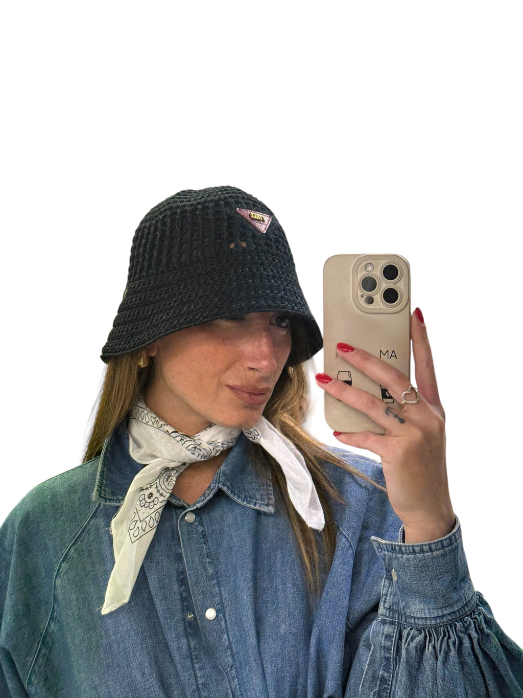 Cappello traforato