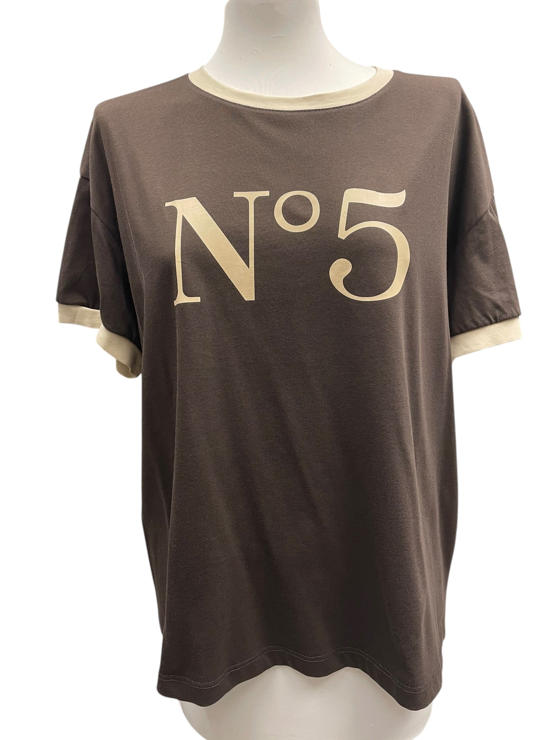 T-shirt 26M4748tensione in taglia unica 3varianti colore