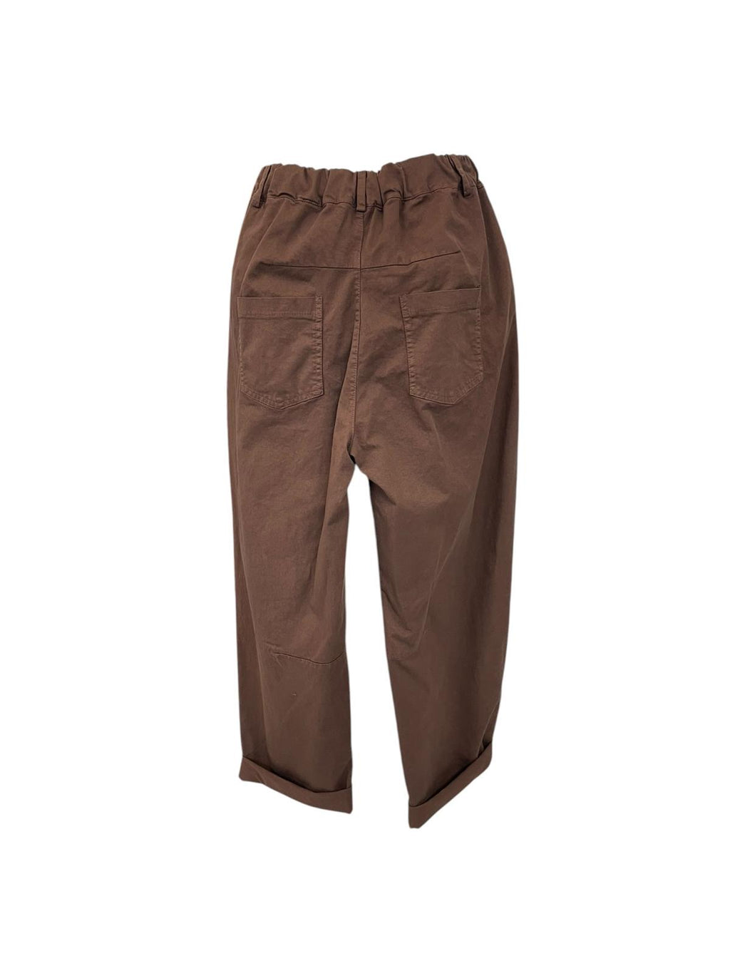 Pantalone ovetto con ripresa