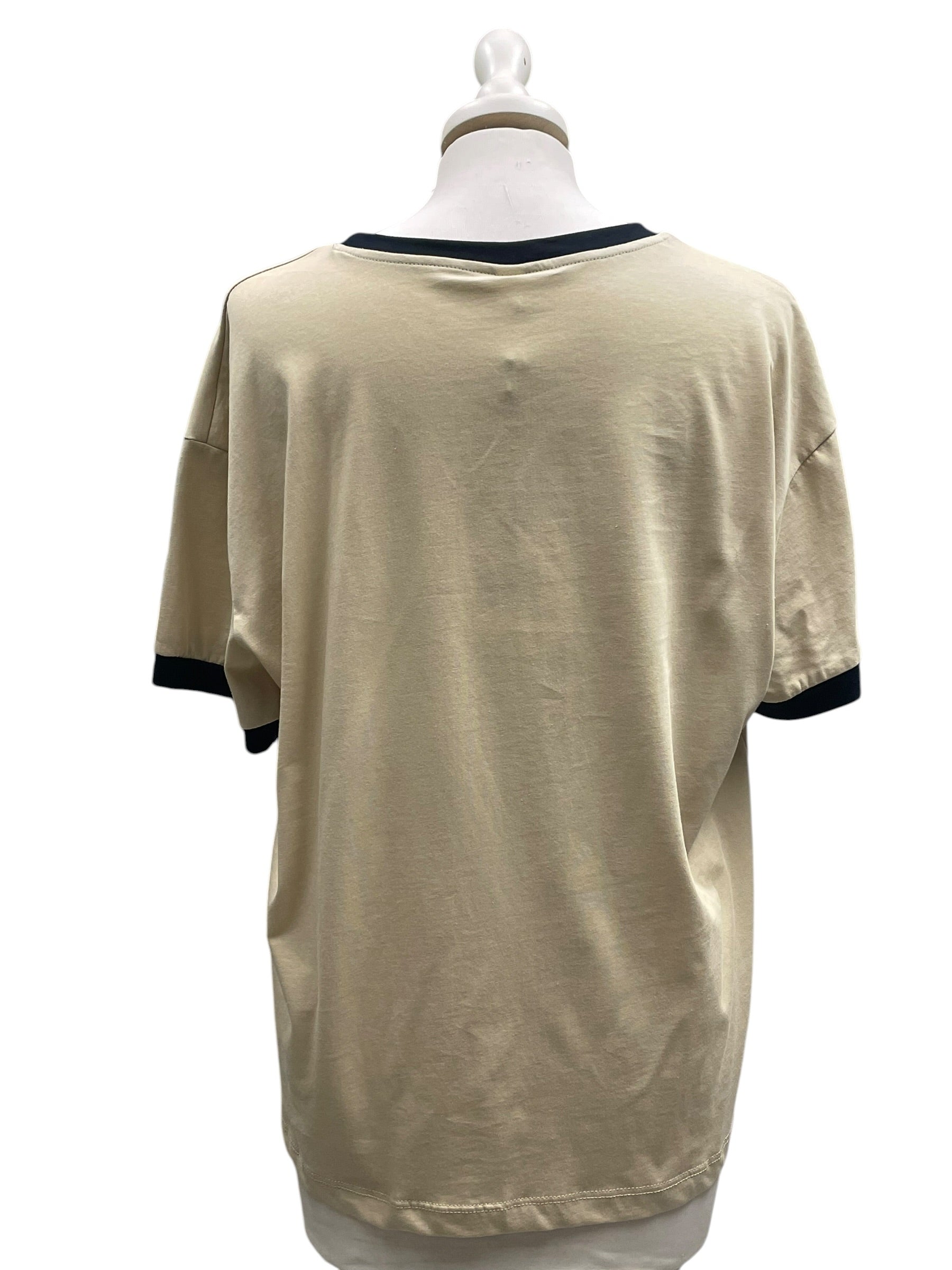 T-shirt 26M4748tensione in taglia unica 3varianti colore