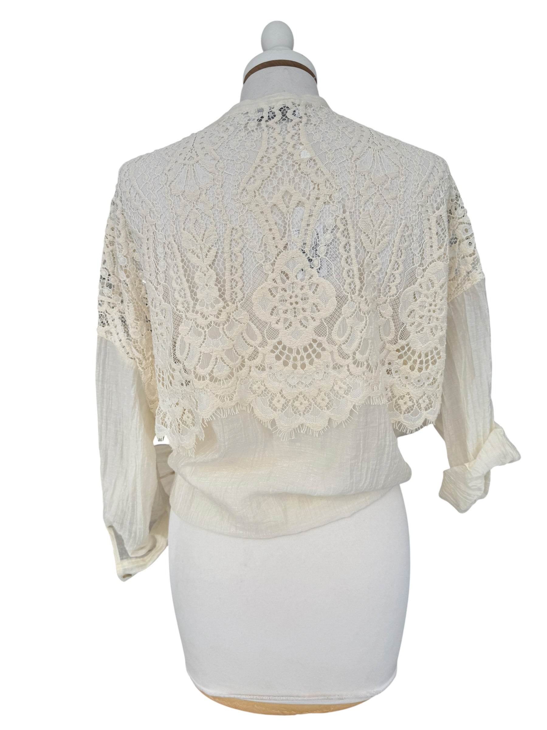 Camicia pizzo