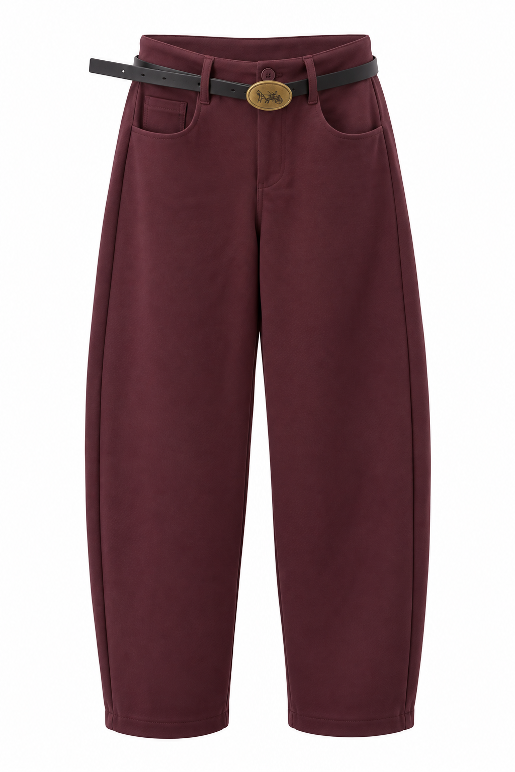 Pantalone Bordeaux punto Milano W26P649
