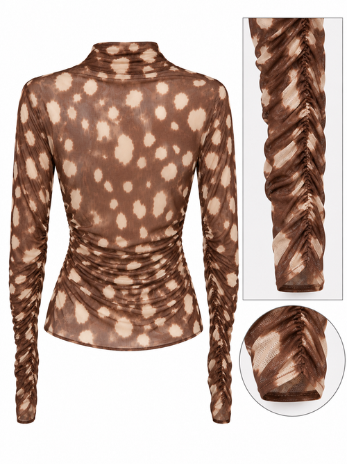 Maglia in tulle bambi