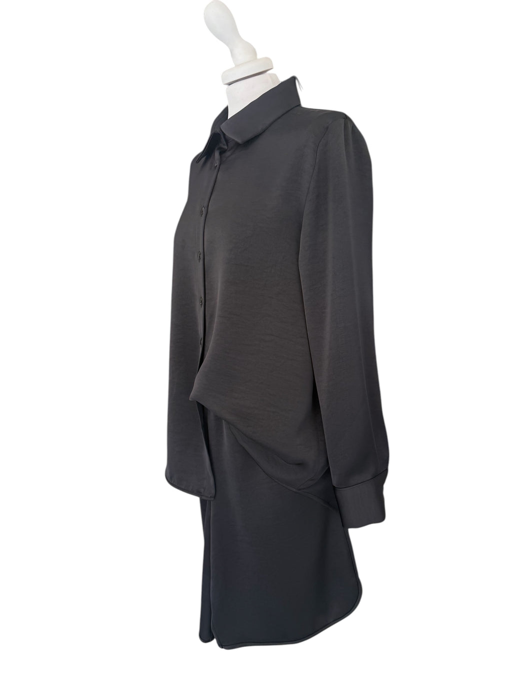 Coordinato satin camicia + bermuda