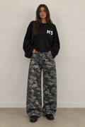 Kaja-CAMU DENIM NERO/GRIGIO