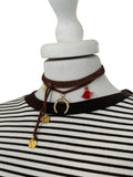 Collana crochet moro