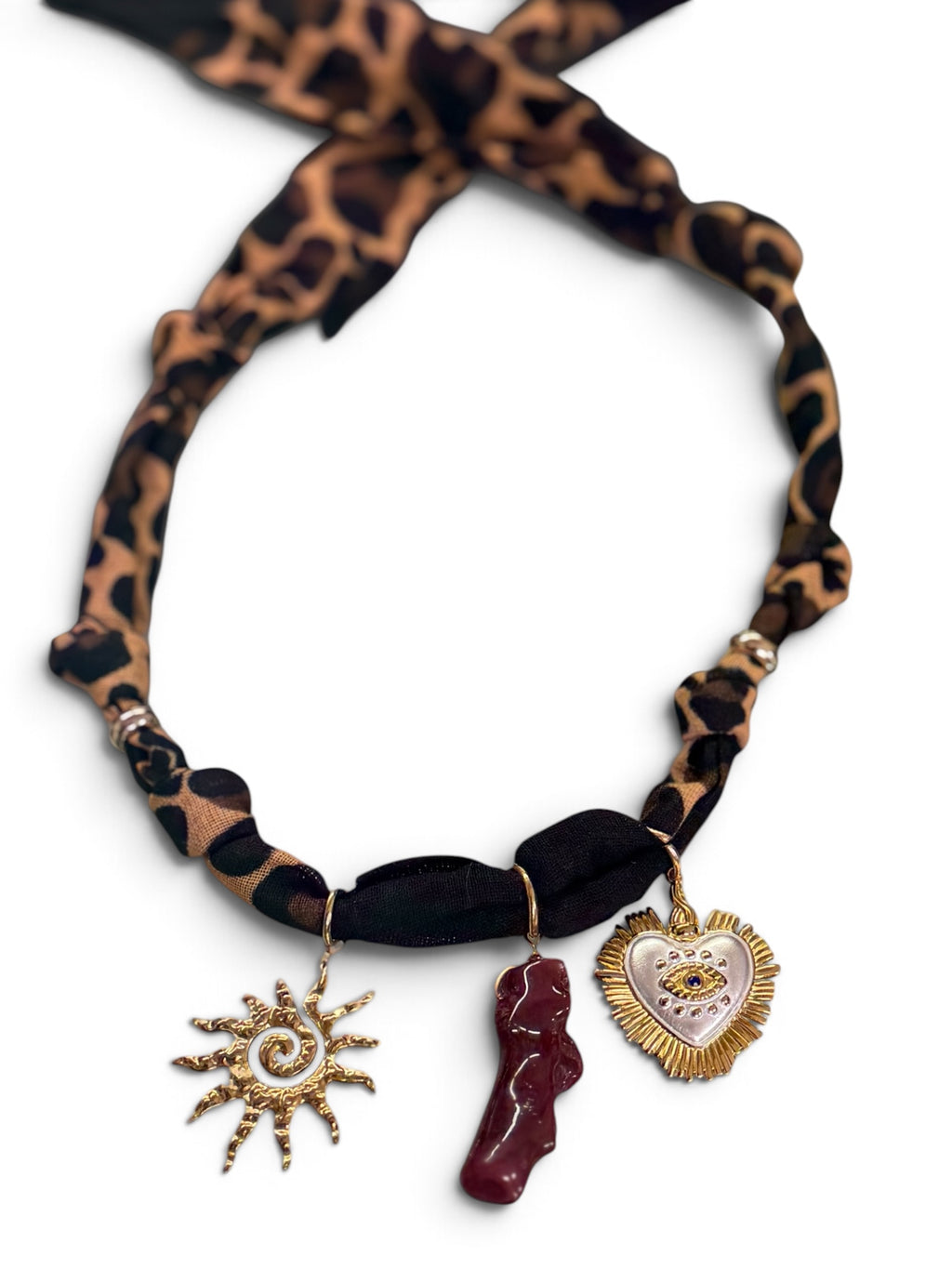 Bandana maculata/ corno bordeaux