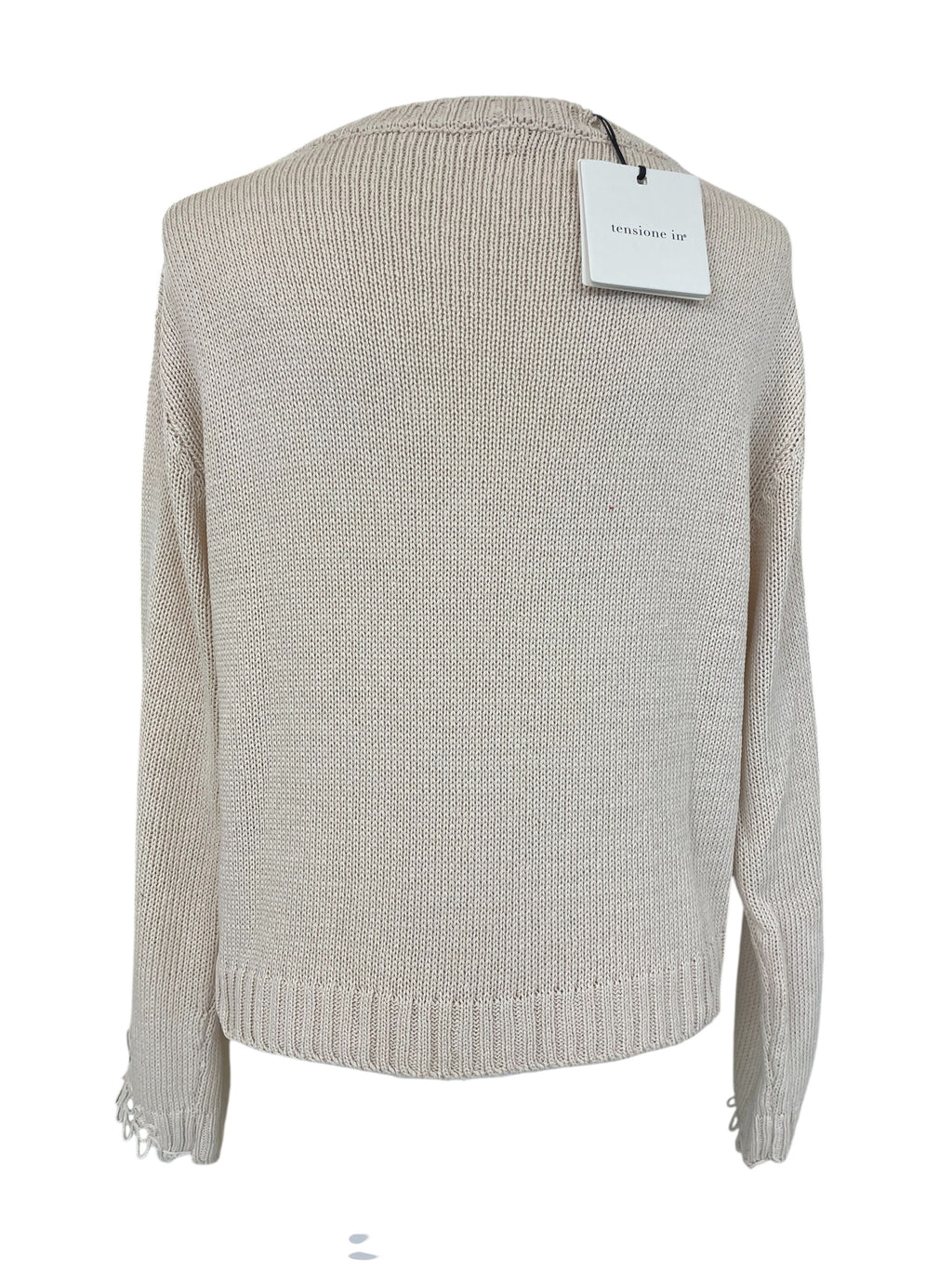 Maglia traforo manica tensione D90167