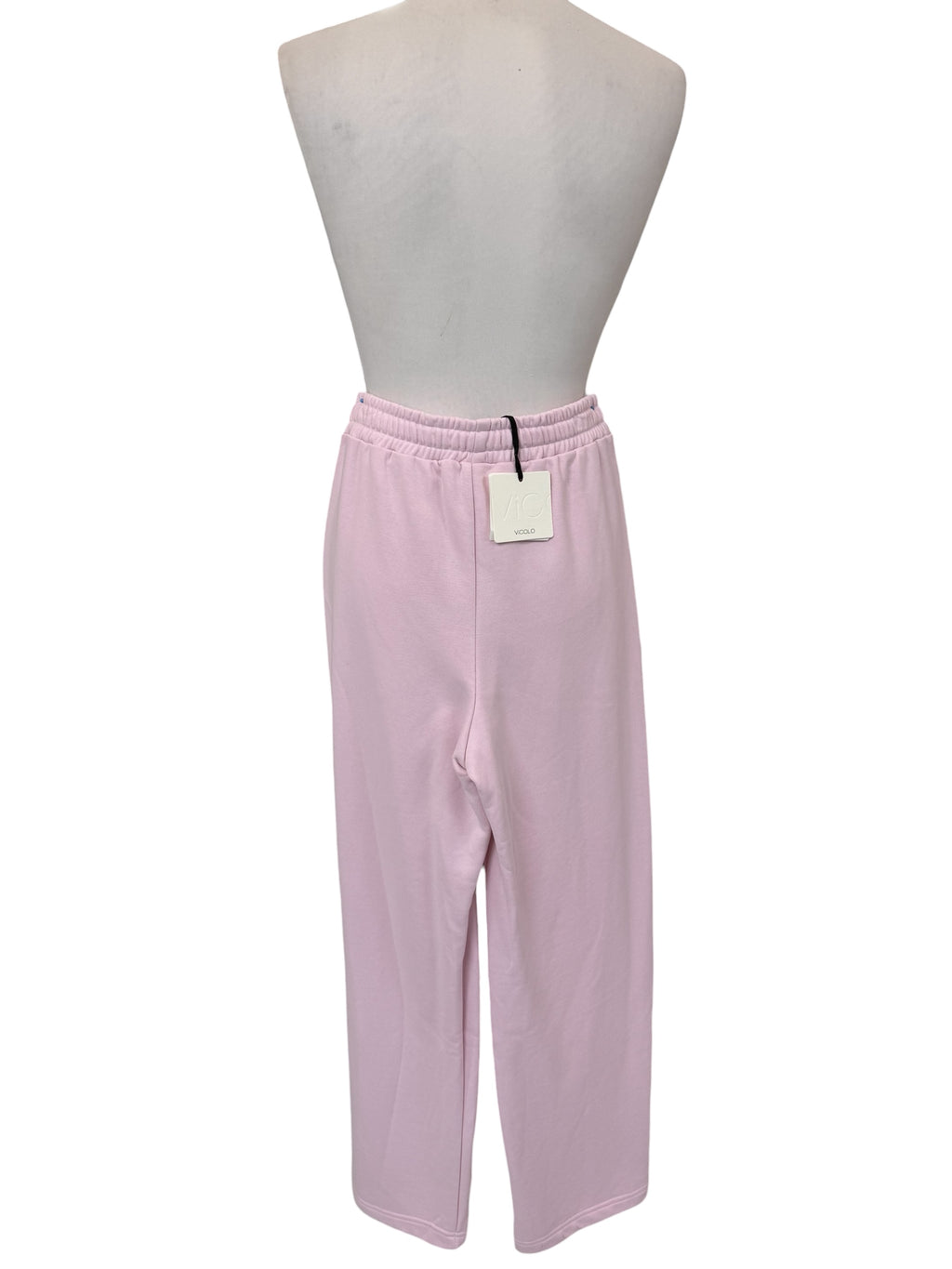 Pantalone in felpa rosa