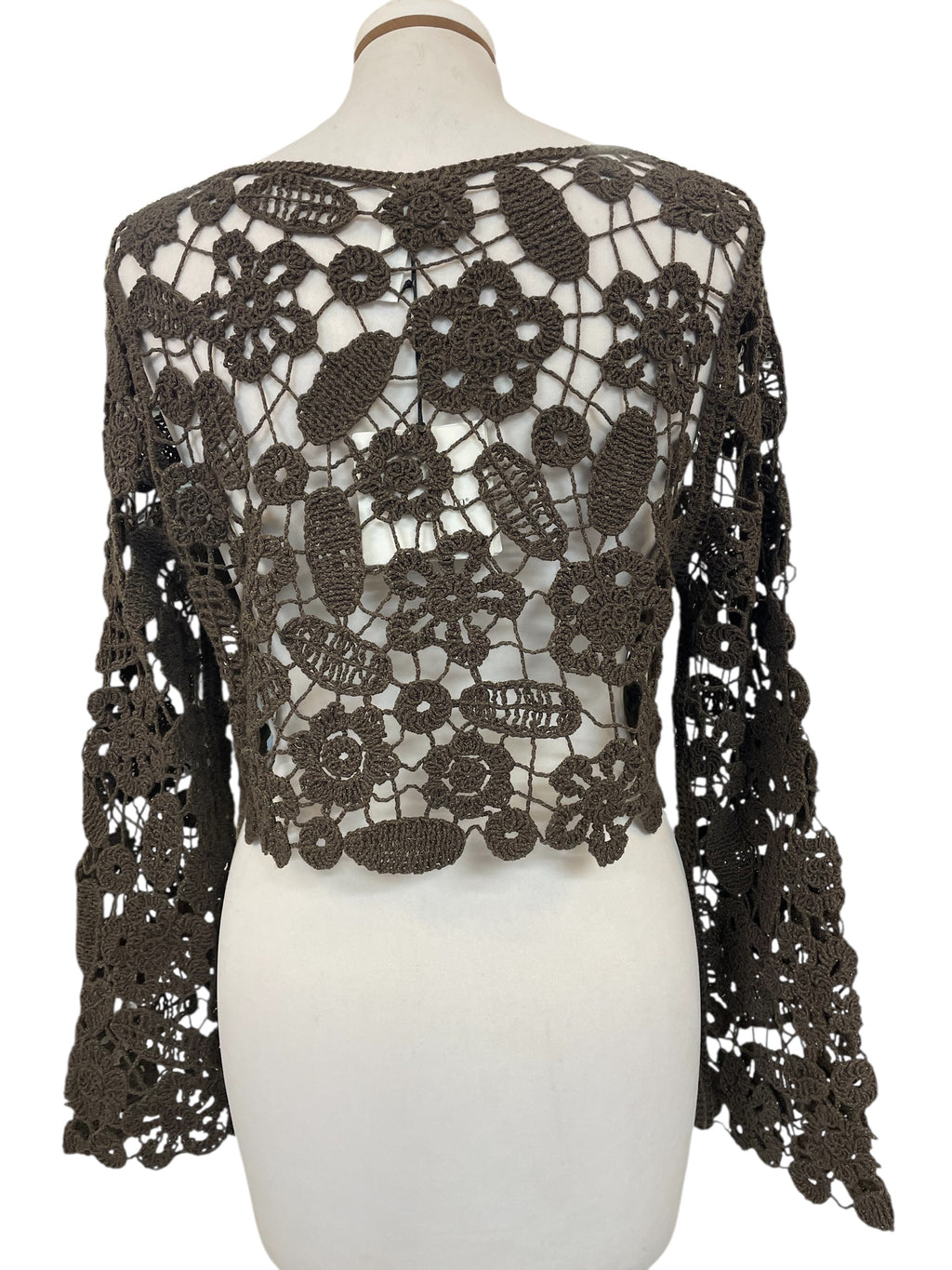 Maglia crochet D74856 tensione in taglia unica