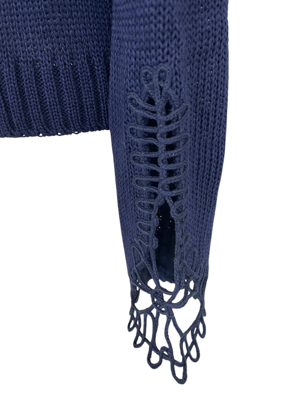 Maglia traforo manica tensione D90167