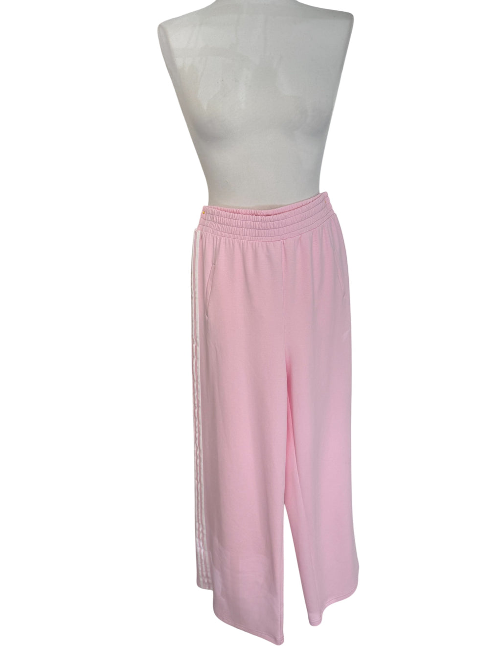 Pantalone rosa banda laterale