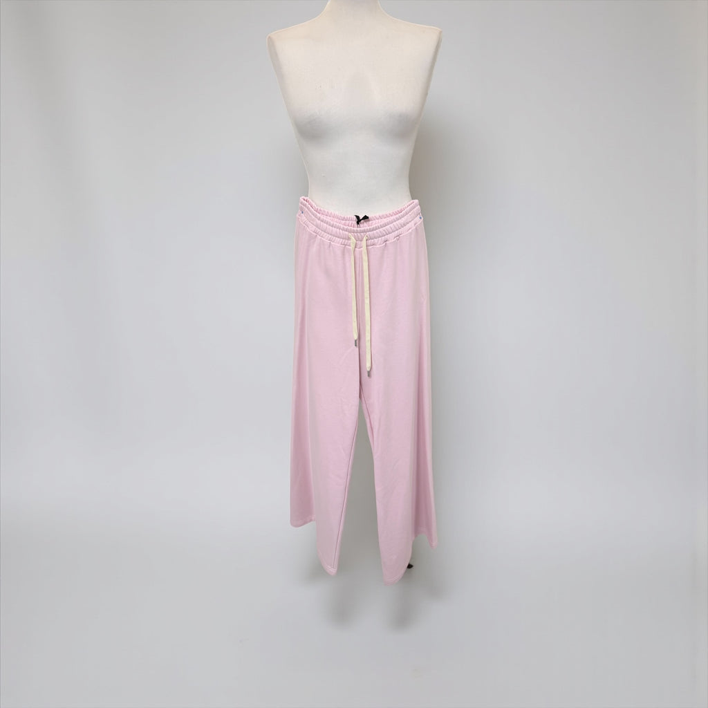 Pantalone in felpa rosa