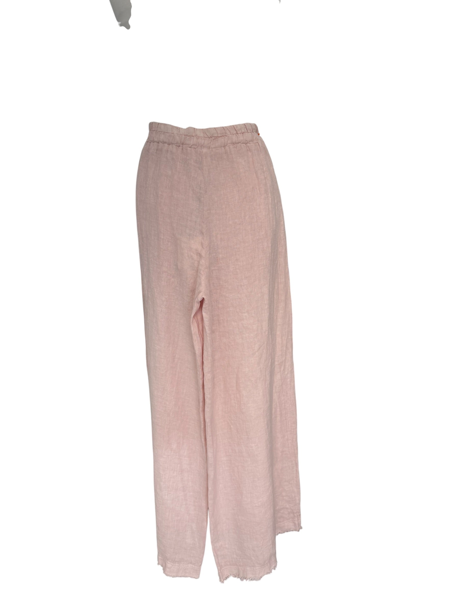 Pantalone palazzo puro lino