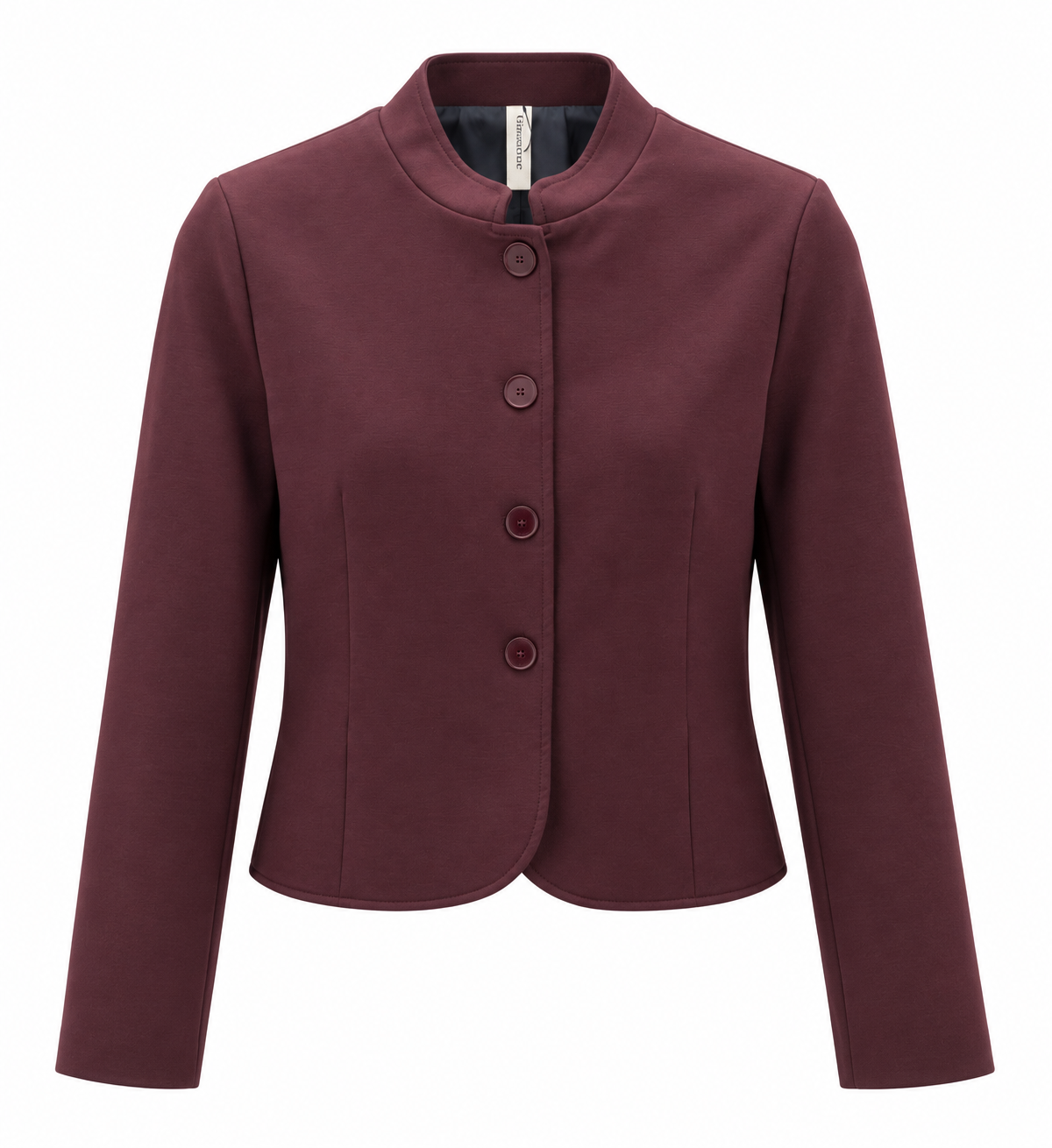 Giacca bordeaux punto Milano W26J650