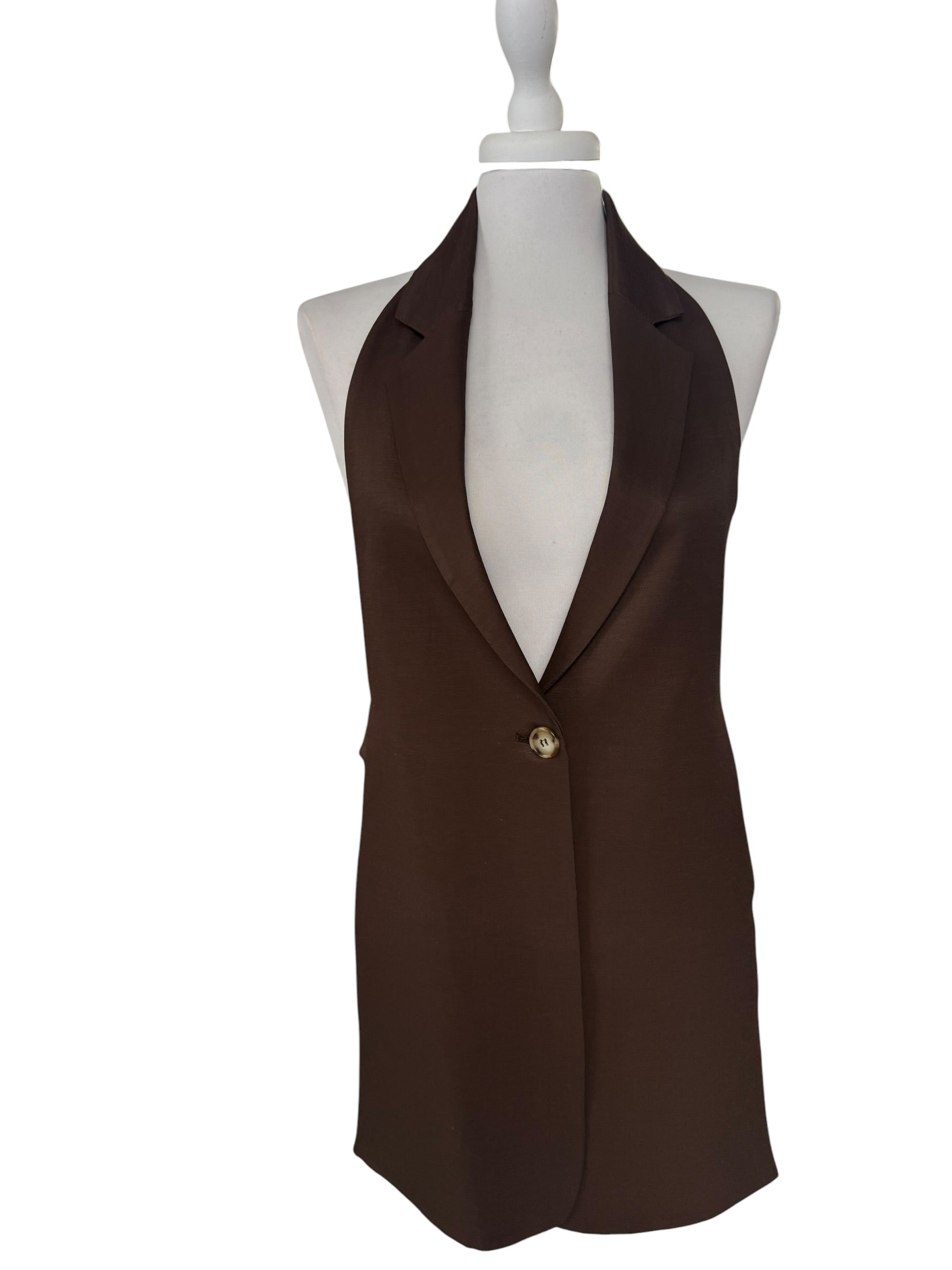 Gilet aperto dietro