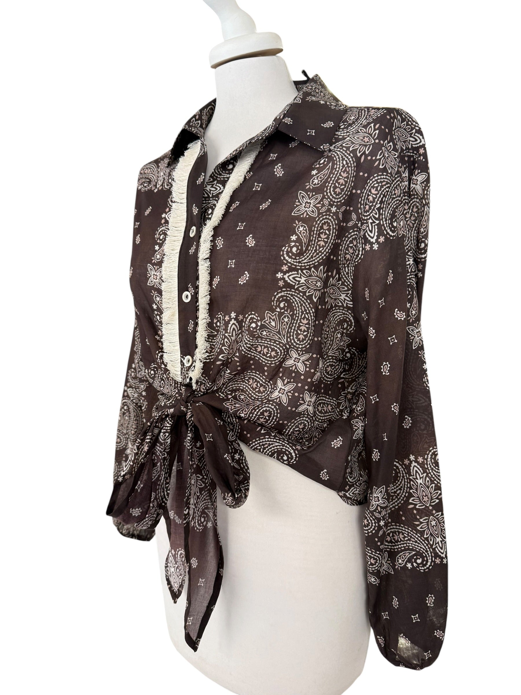 Camicia fantasia bandana