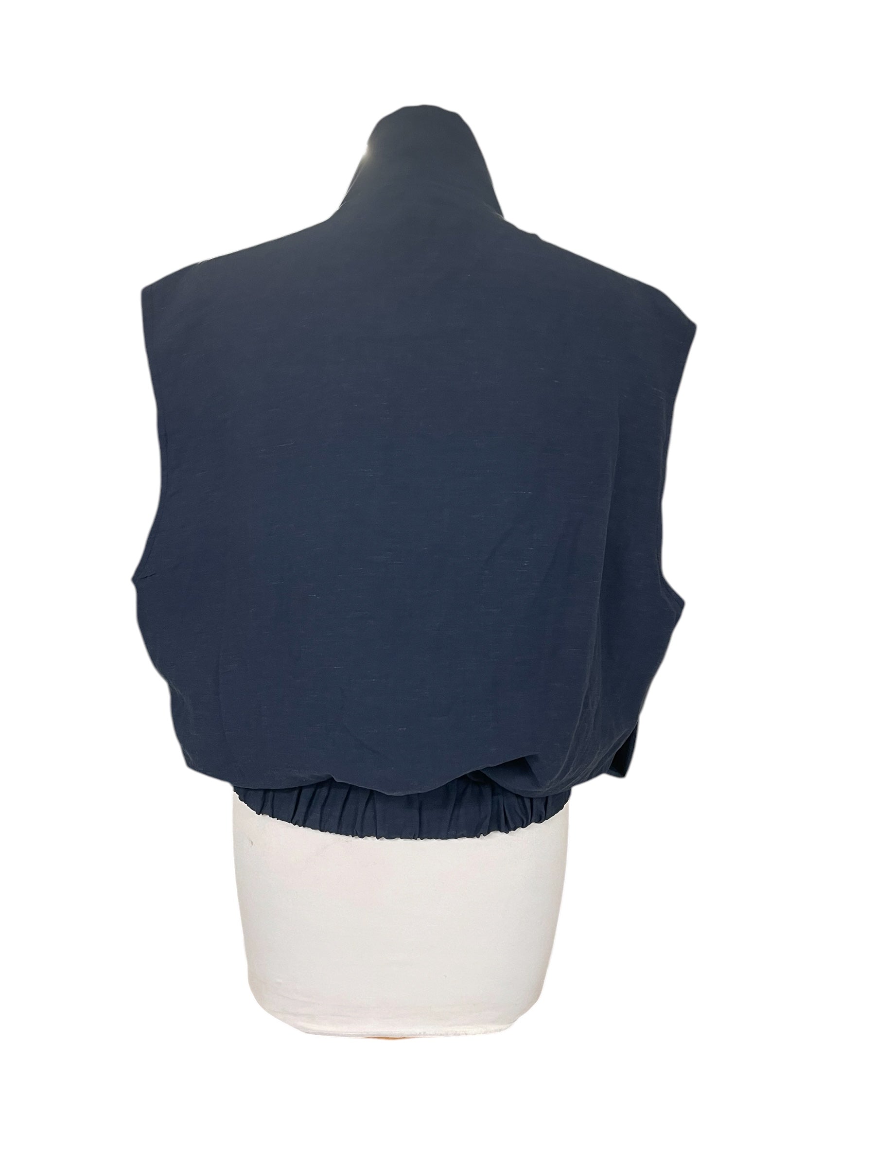 Gilet tensione in 39111 blu/biscotto taglia unica
