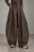 Pantalone moro in ecopelle