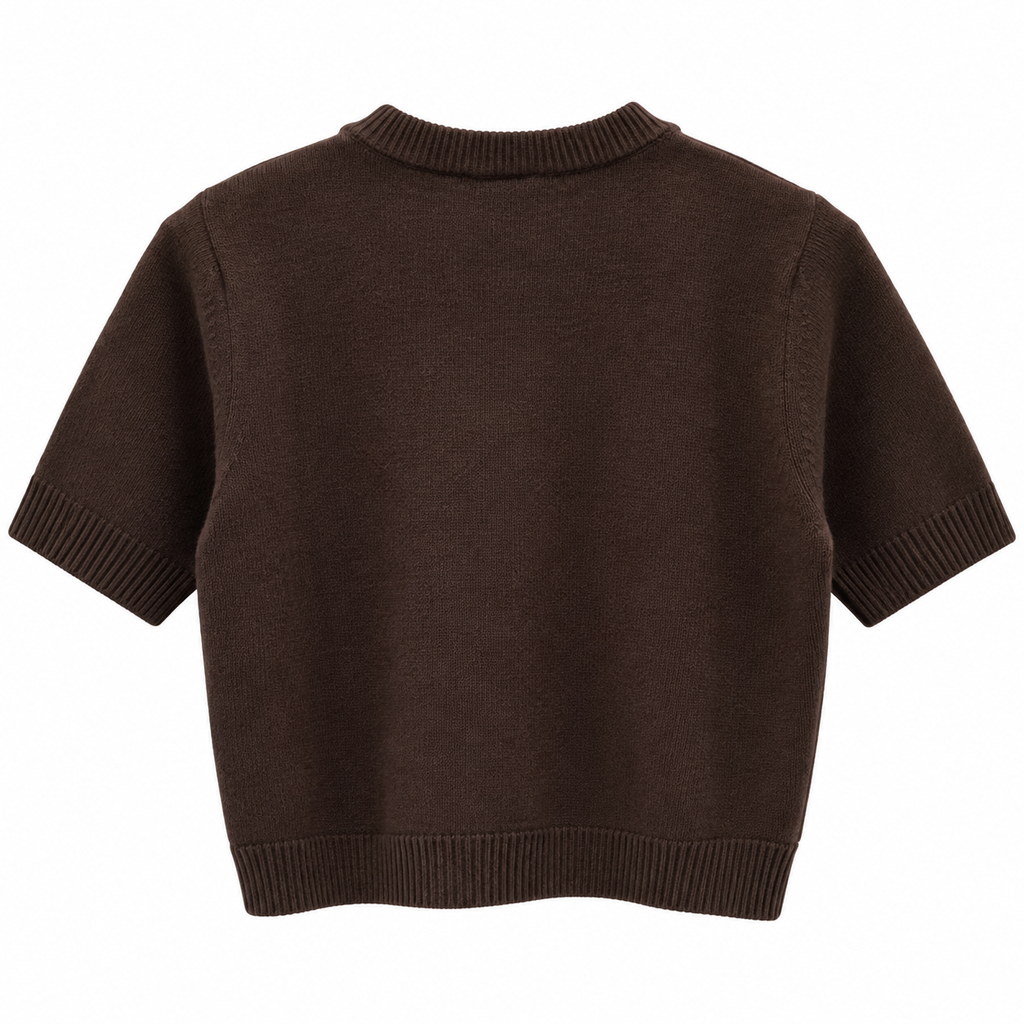 Maglia 1/2 manica moro