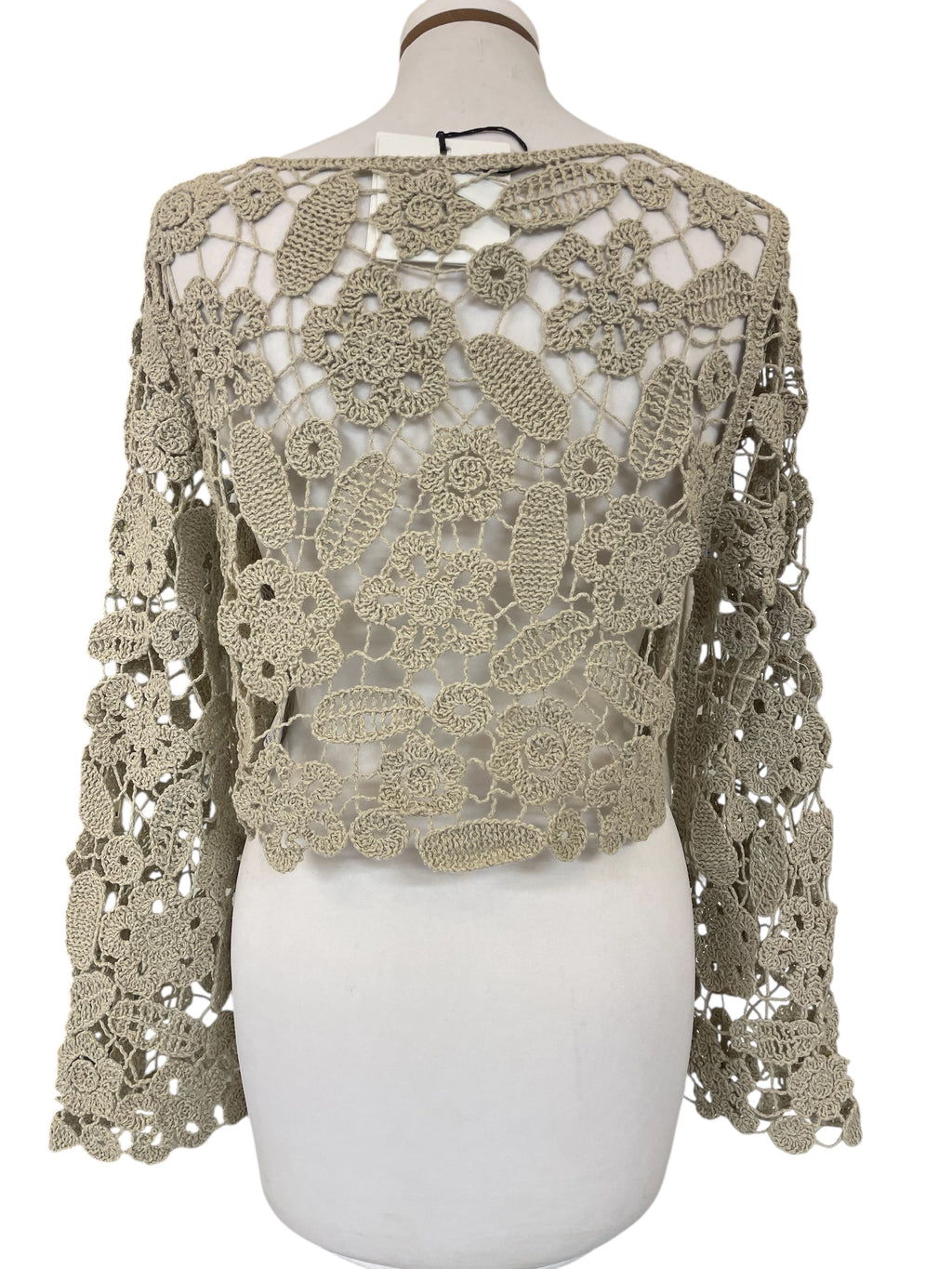 Maglia crochet D74856 tensione in taglia unica