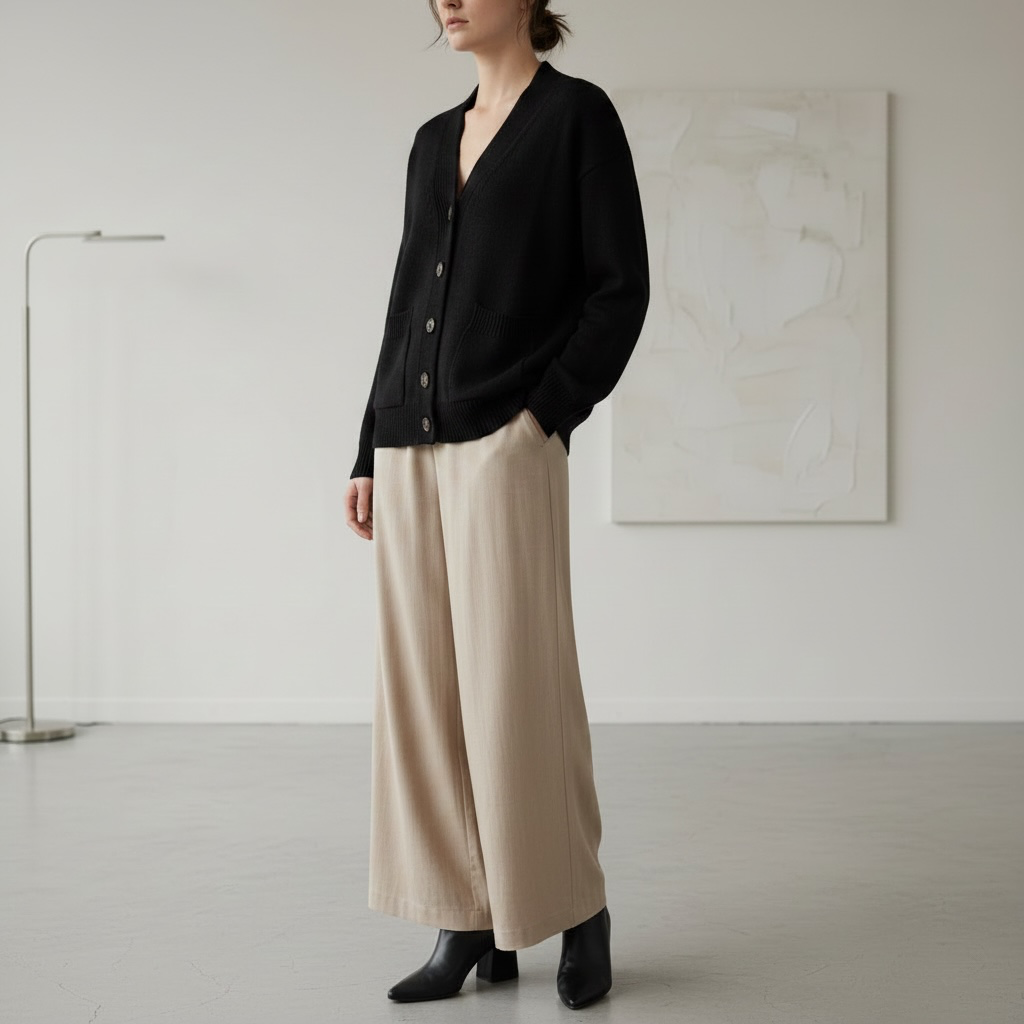 Cardigan tasche