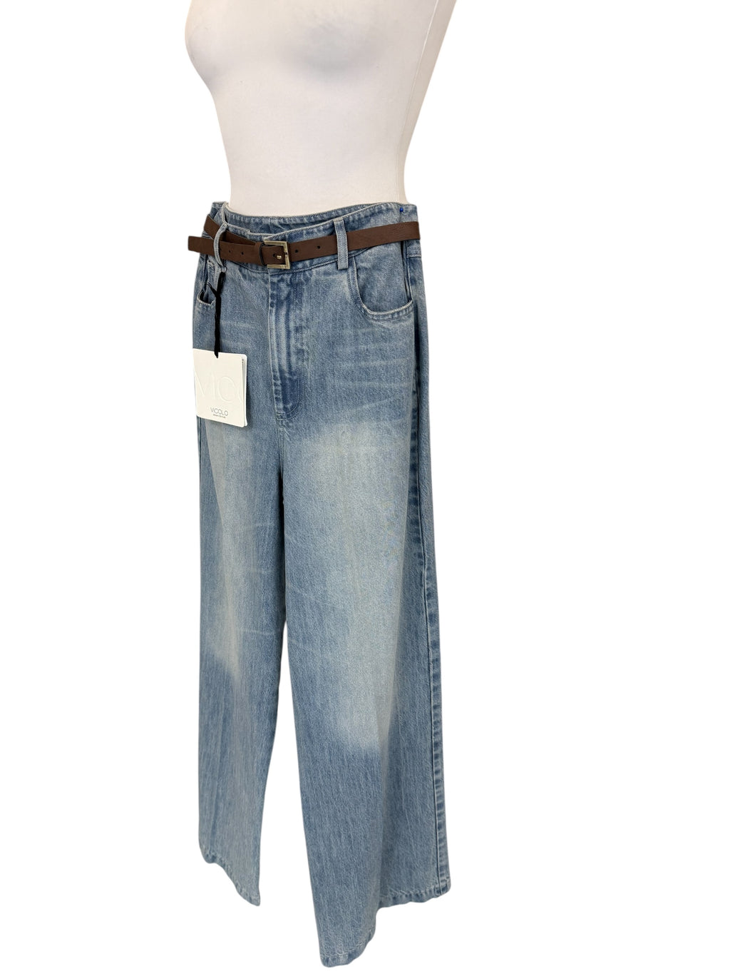A denim chiaro