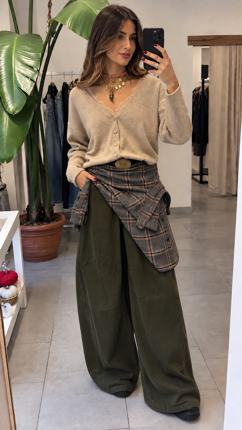 Pantalone Barrel militare