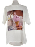 T-shirt over vicolo taglia unica