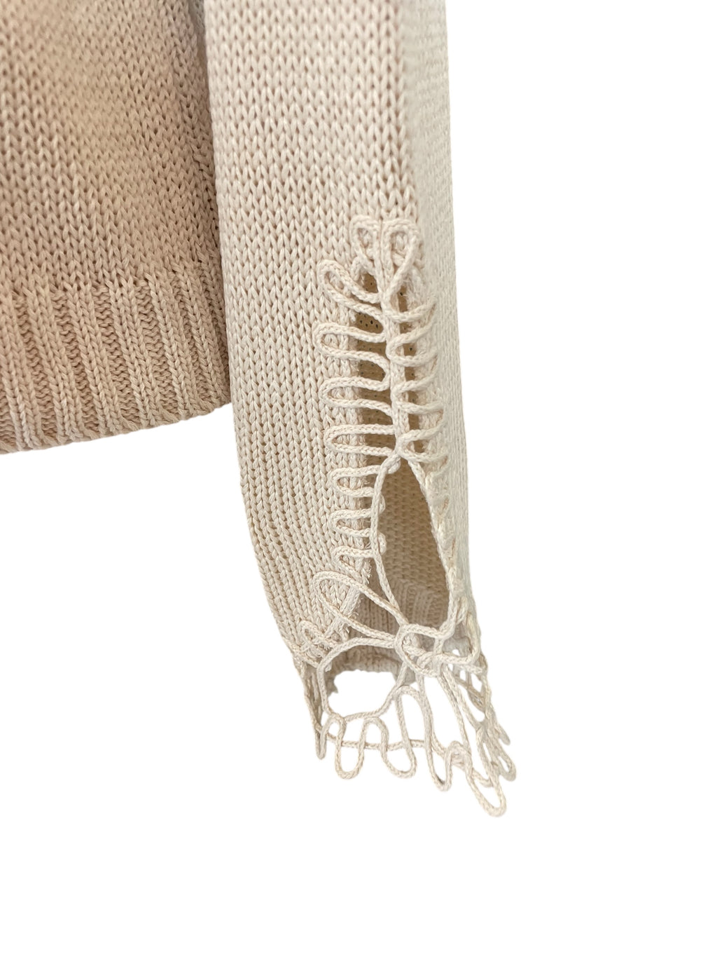 Maglia traforo manica tensione D90167