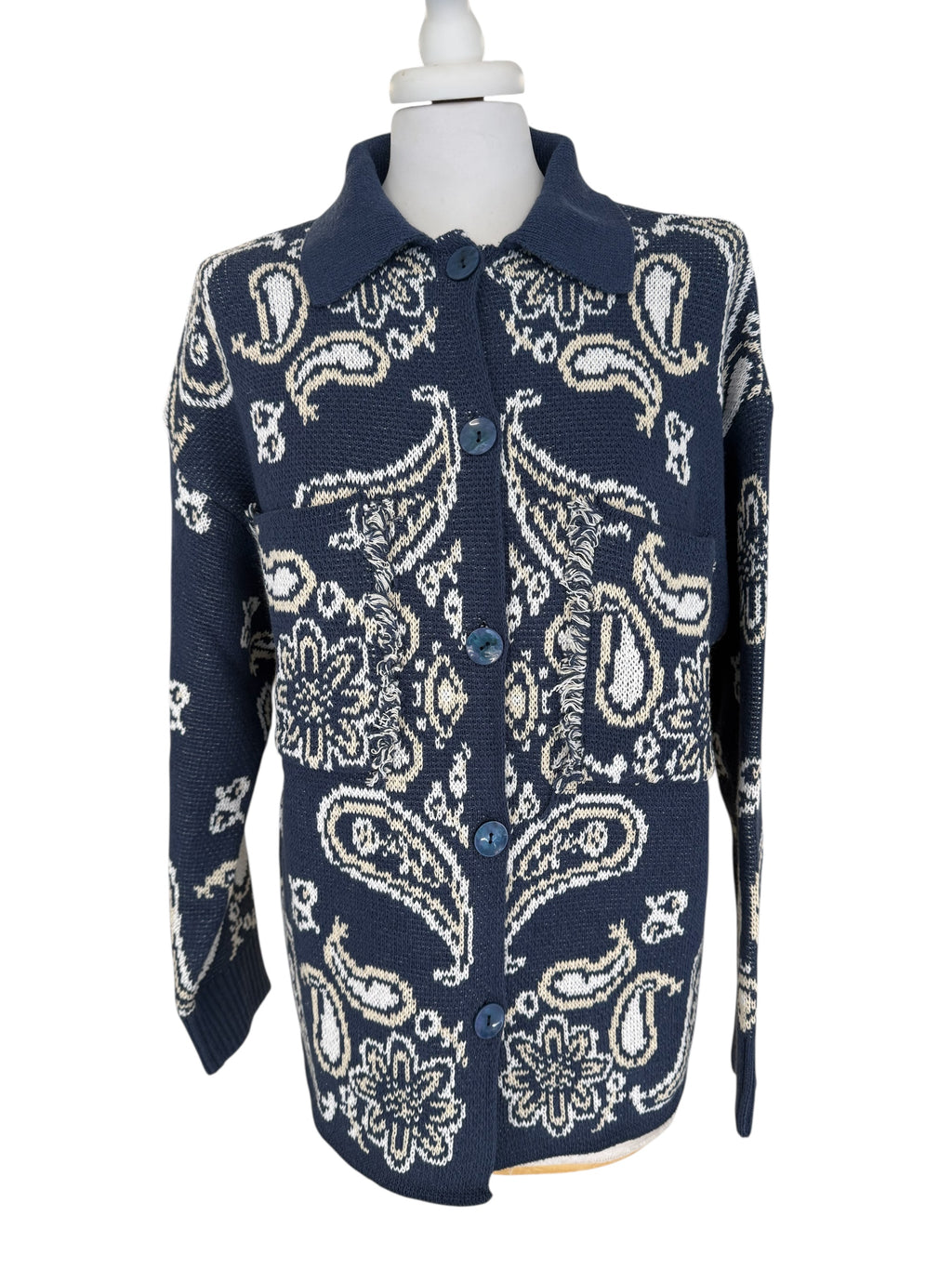 Giacca bandana blue navy