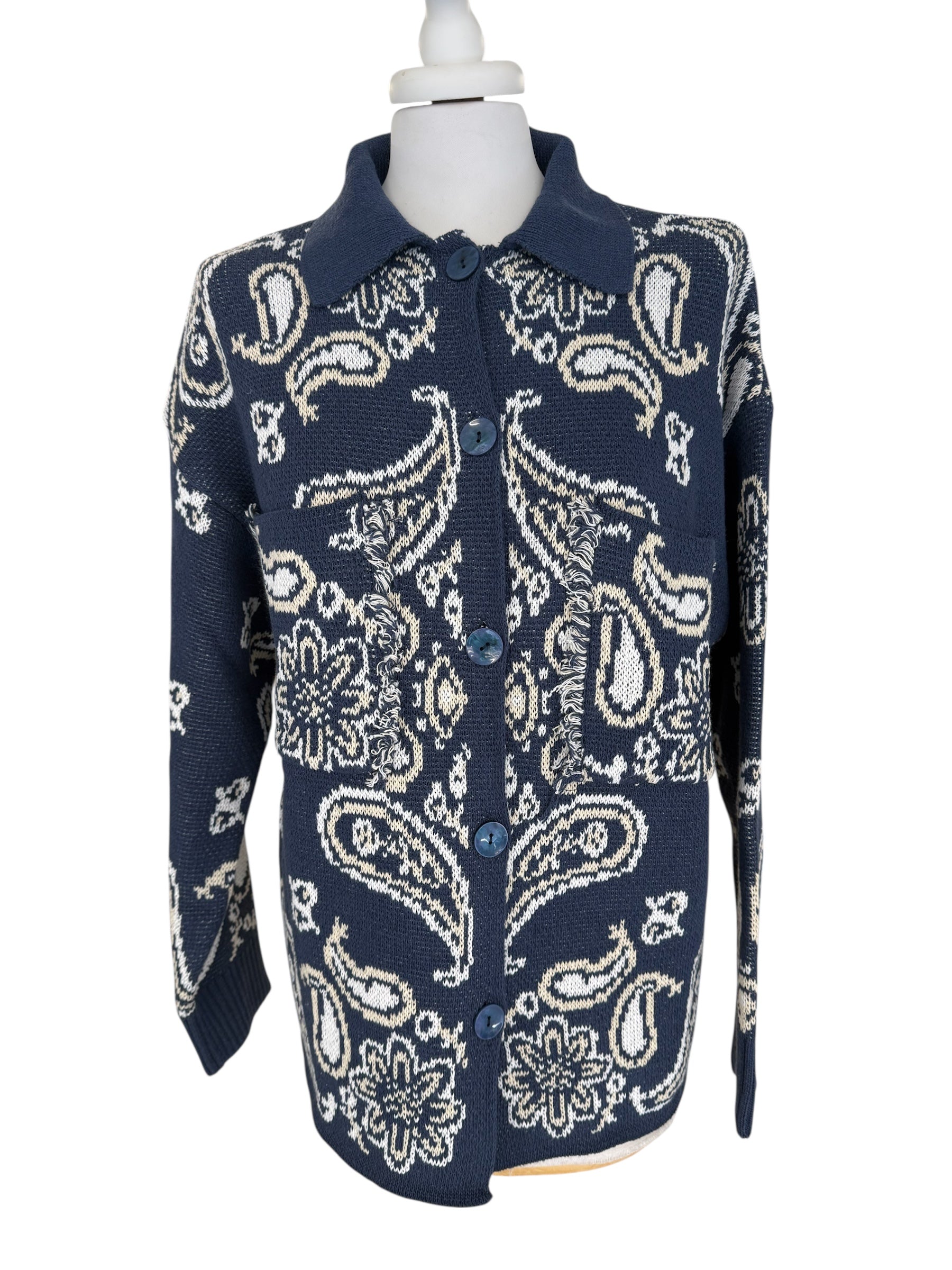 Giacca bandana blue navy