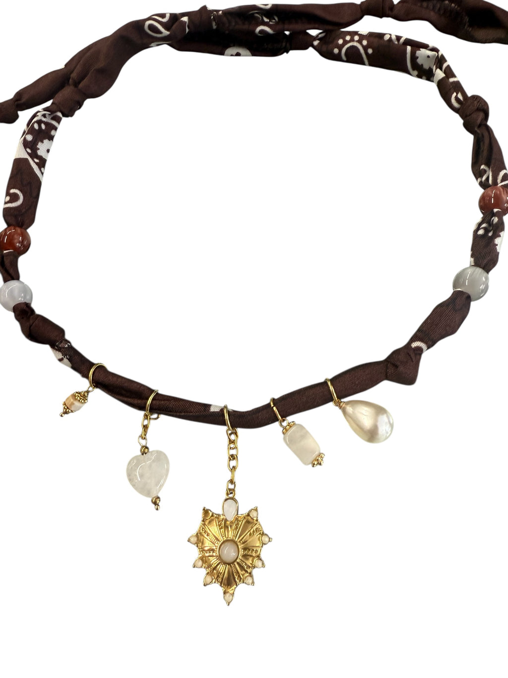 NECKLACE BANDANA MORO PENDENTE