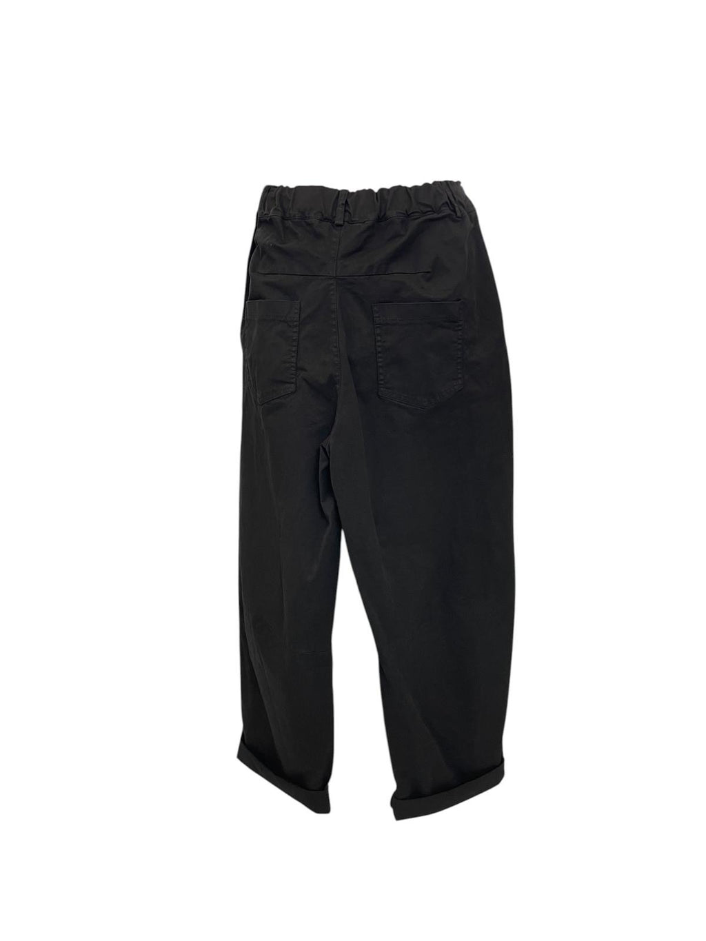 Pantalone ovetto con ripresa