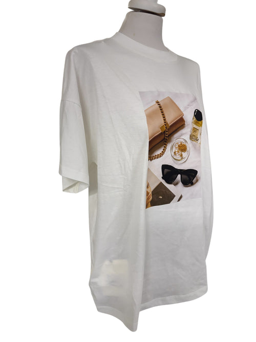 T-shirt over stampa