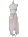 Pantalone vicolo rosa mélange unica variante colore