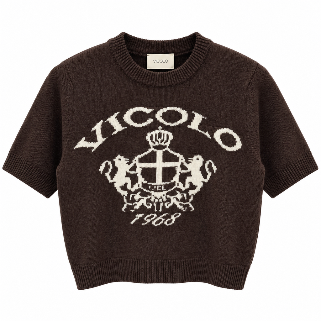 Maglia 1/2 manica moro