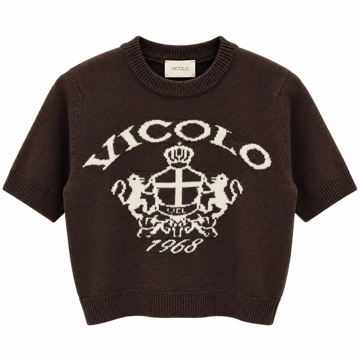 Maglia 1/2 manica moro