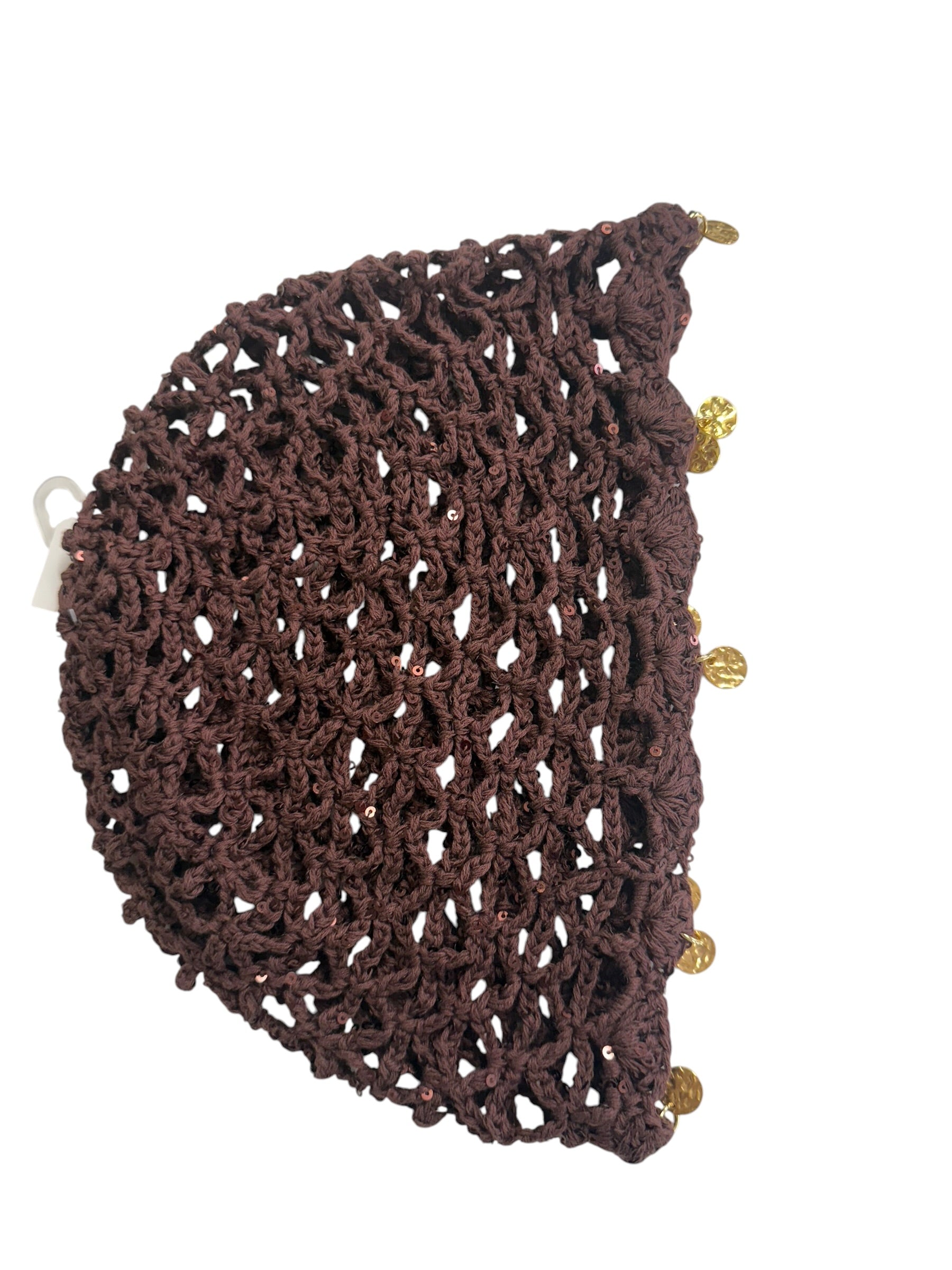 Cappellino crochet moro ciondoli