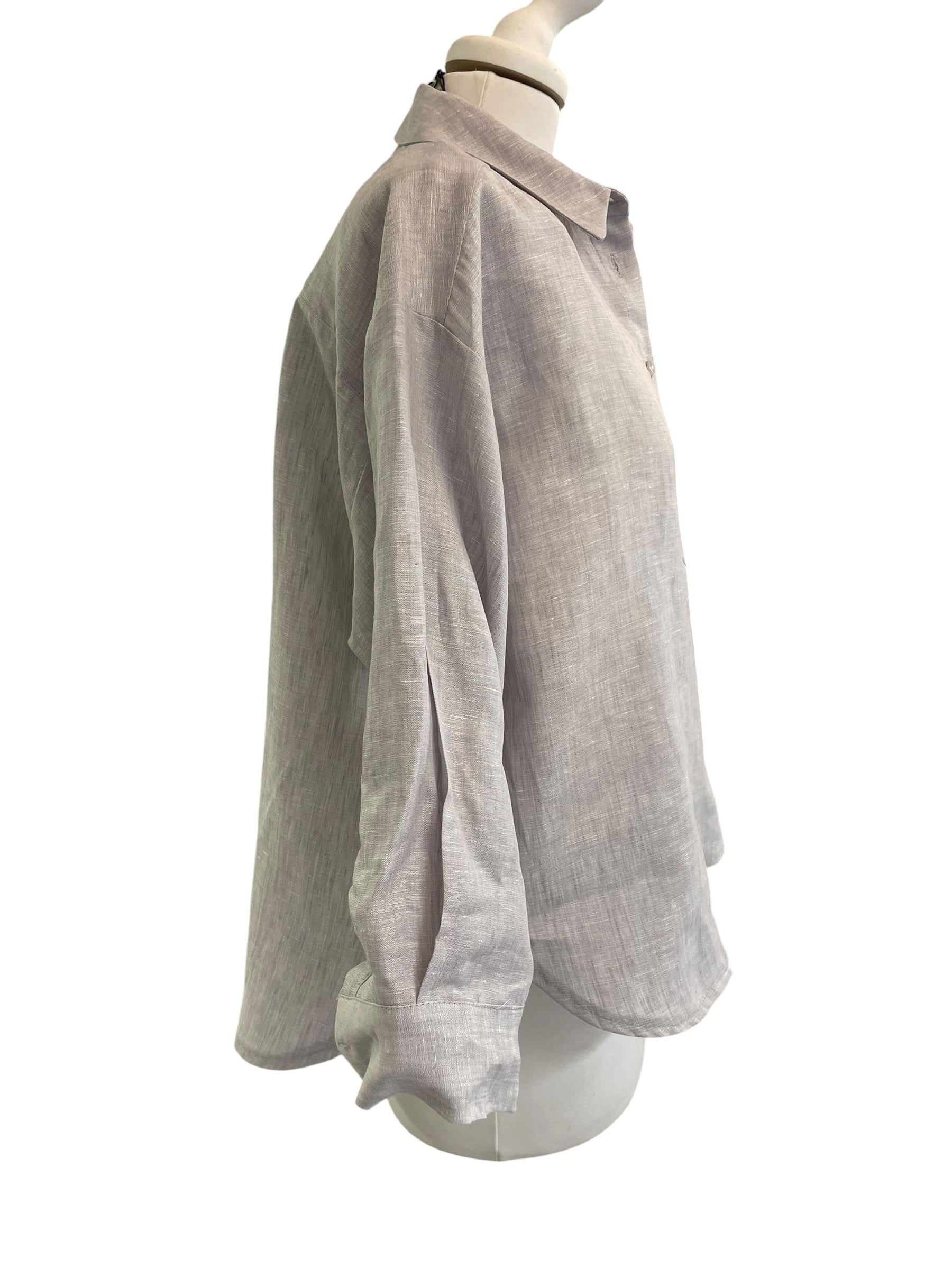 Camicia tensione in lino S26CE16 taglia unica