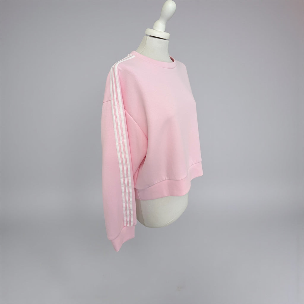 Felpa rosa bande laterali