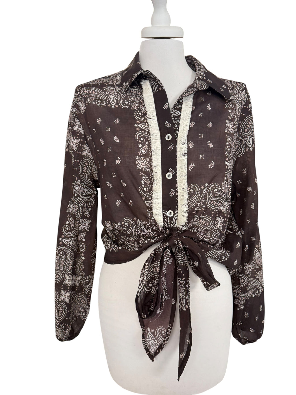 Camicia fantasia bandana