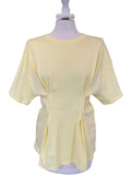 T-shirt con ripresa