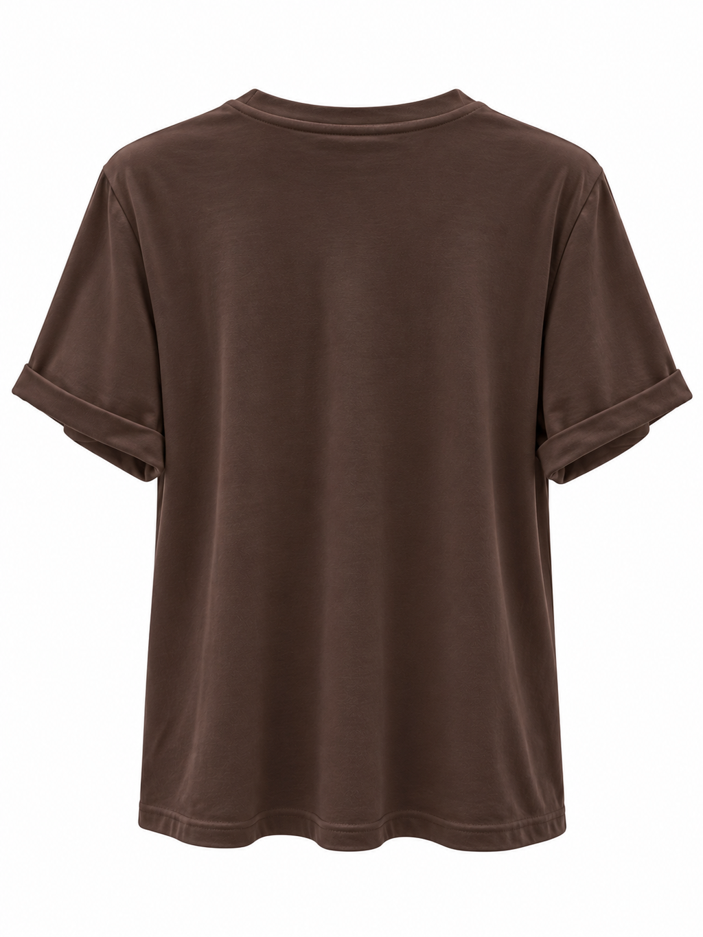 T-shirt con piuma nel taschino