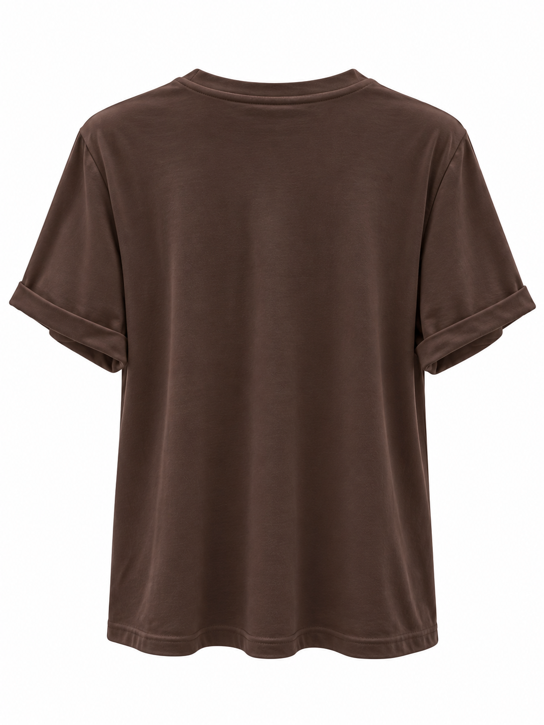T-shirt con piuma nel taschino