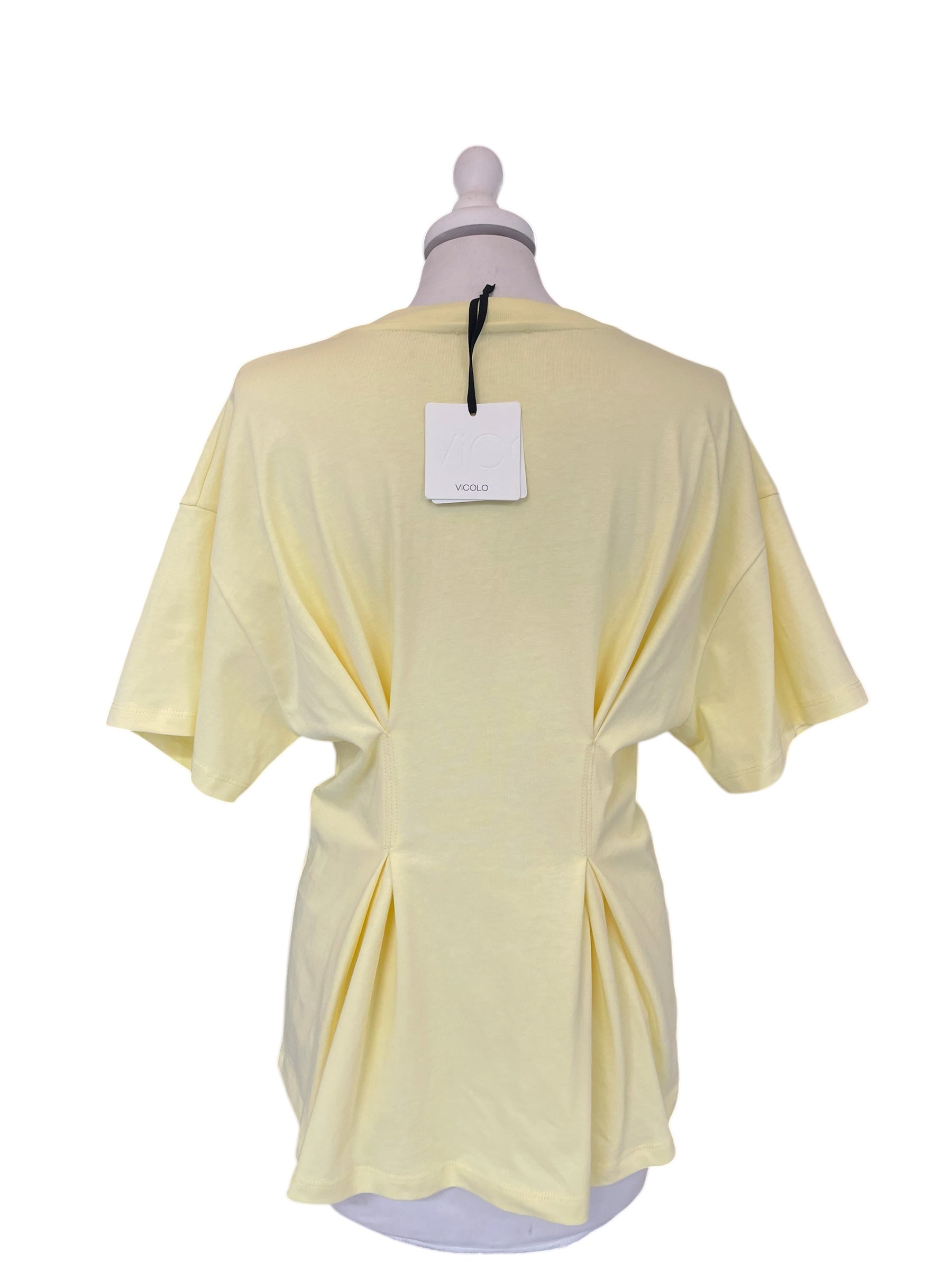 T-shirt con ripresa