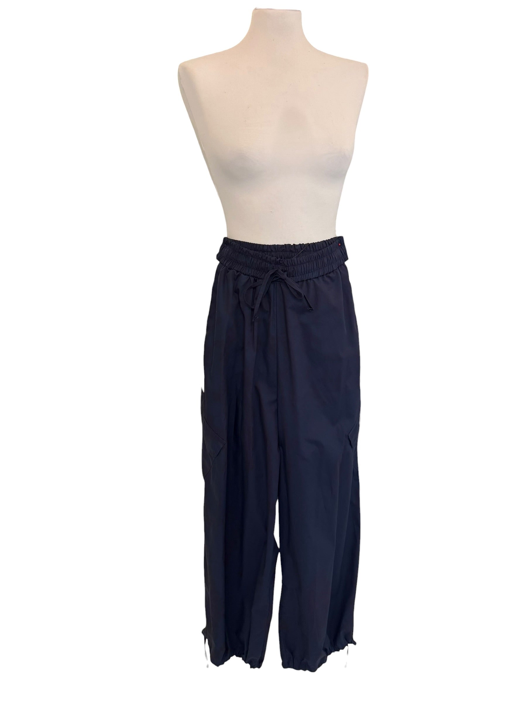 Pantalone cargo bicolore