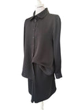 Coordinato satin camicia + bermuda